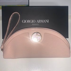 Giorgio Armani beauty makeup bag